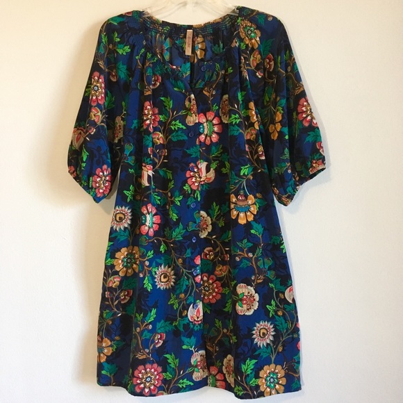 Classy Fashion Dresses & Skirts - Floral Boho Dress A-line Oversized Shirt Flare